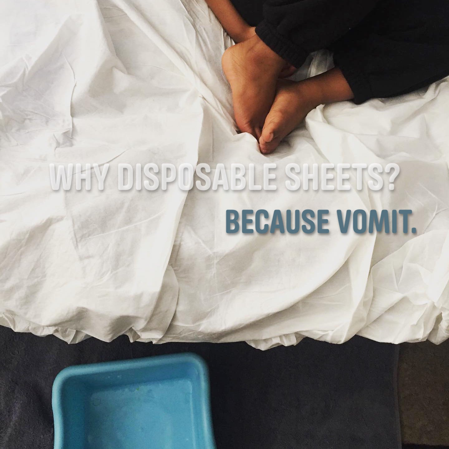 Vomit Diarrhea Daycare Sheets Absorbent Waterproof Soft Hypoallergenic Biodegradable Cross Contamination Disposable Crib Sheets Toddler Sheets Nap mats Hygienic Flu Reflux Vomit Throwup Puke Contagious Cleanup Quick  Inhome care in Home Pediatric Nurse 